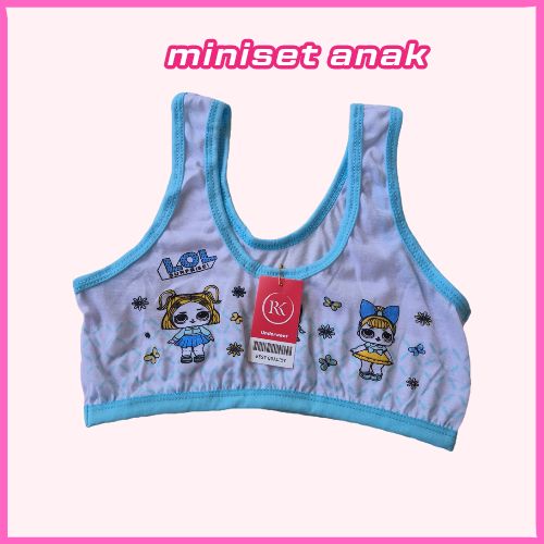 ISI 3PCS/MINISET MOTIF ANAK REMAJA SD/SMP BRA MINISET REMAJA FASHION KEKINIAN Perempuan Cantik