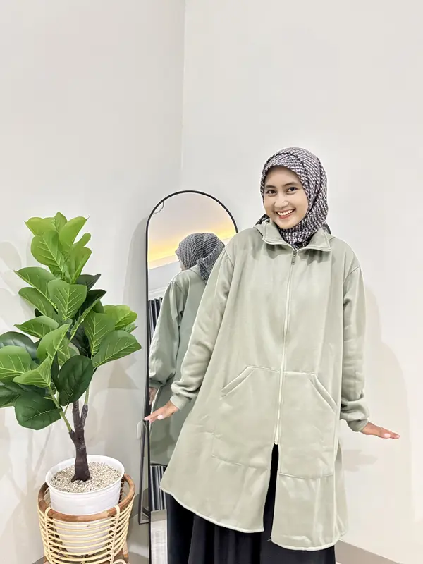 Blanket Parka Ibu dan Anak 2in1 Nouraku | Selimut Bayi dan ibu / Jaket Bayi / Blanket Ibu dan Bayi 2