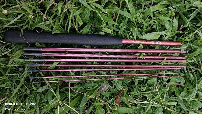 Product Introduction of Tegek carbon//270cm//berat 63gr//action medium 6