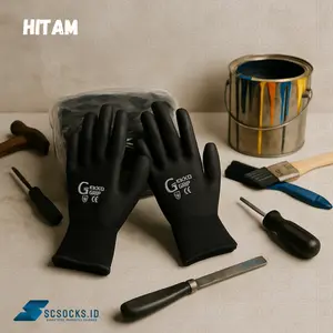 SCSOCKS.ID Sarung Tangan Panen Sawit Gekko Proyek Anti Slip Latex Nyaman & Versatile untuk Pekerjaan Panen Sawit