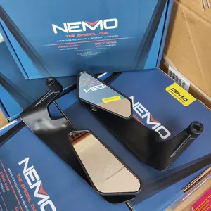 GMA Nemo Spion Eclipse Winglet V4 PNP untuk Vario Nmax New Nmax Turbo PCX ADV Beat Universal Motor Sepeda Motor