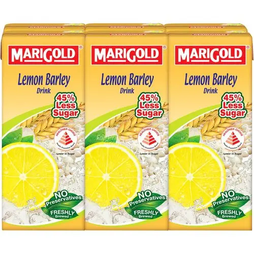 Marigold Lemon Barley Less Sweet 6 x 250ml