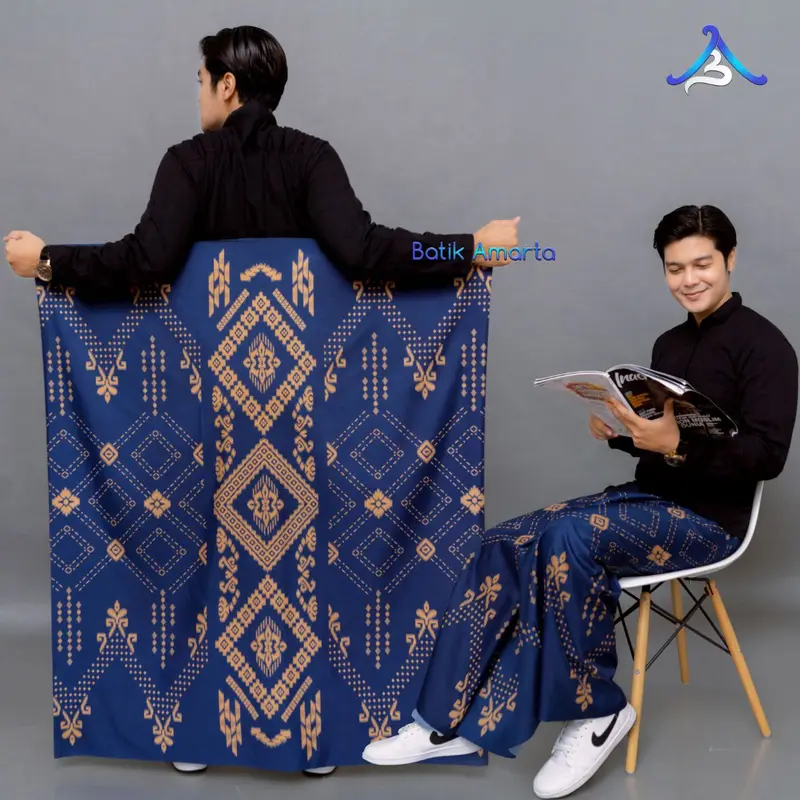 [ 90rb dapat 3pcs ] SARUNG BATIK MOTIF KEKINIAN TERBARU GUS IQDAM 7
