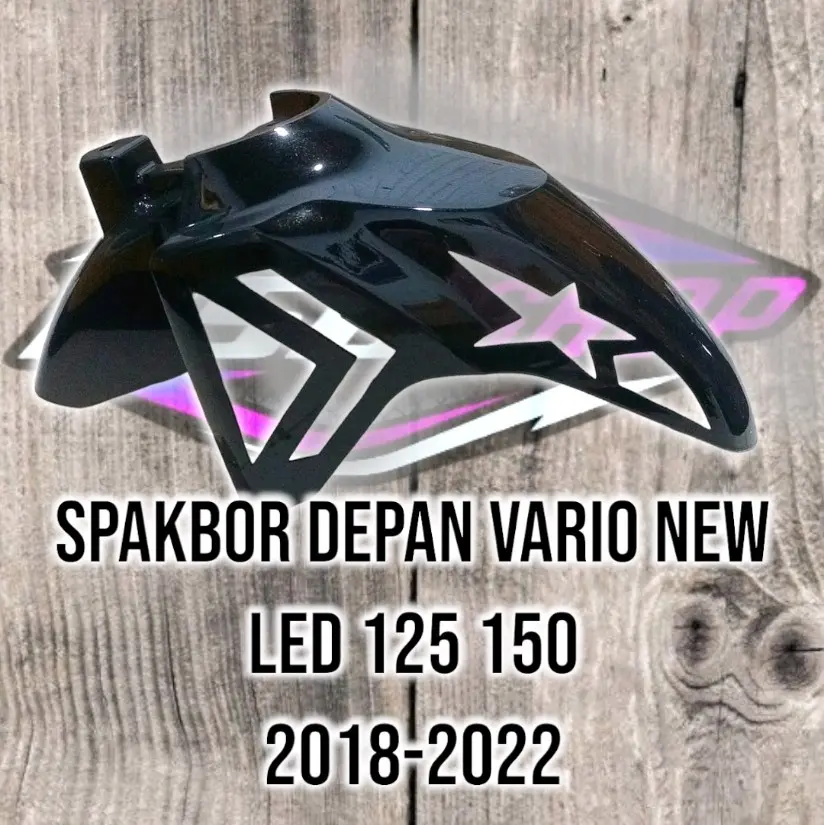 spakboard depan vario new led 125 150 2018 2019