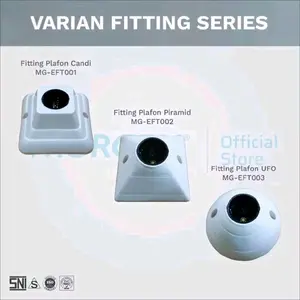 Morgen Fitting Plafon Model Candi Piramid UFO SNI Kuningan Varian Fitting Series