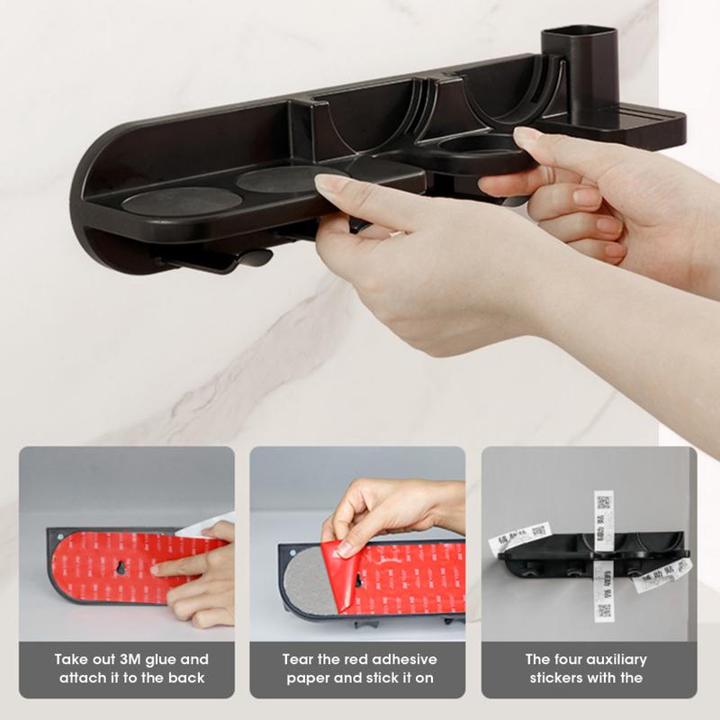 Product Introduction of Wall-mounted coffee filter holder, waterproof ABS holder, Espresso machine, handle group, wall mounted, Rack51/54/58MM 34