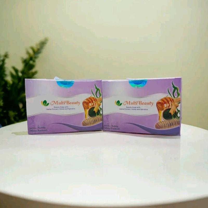 Multi Beauty Soap Sabun MBS Original Pencerah Mencerahkan Mandi Perawatan Hitam Cair Hand Memutihkan Pria dan wanita 3