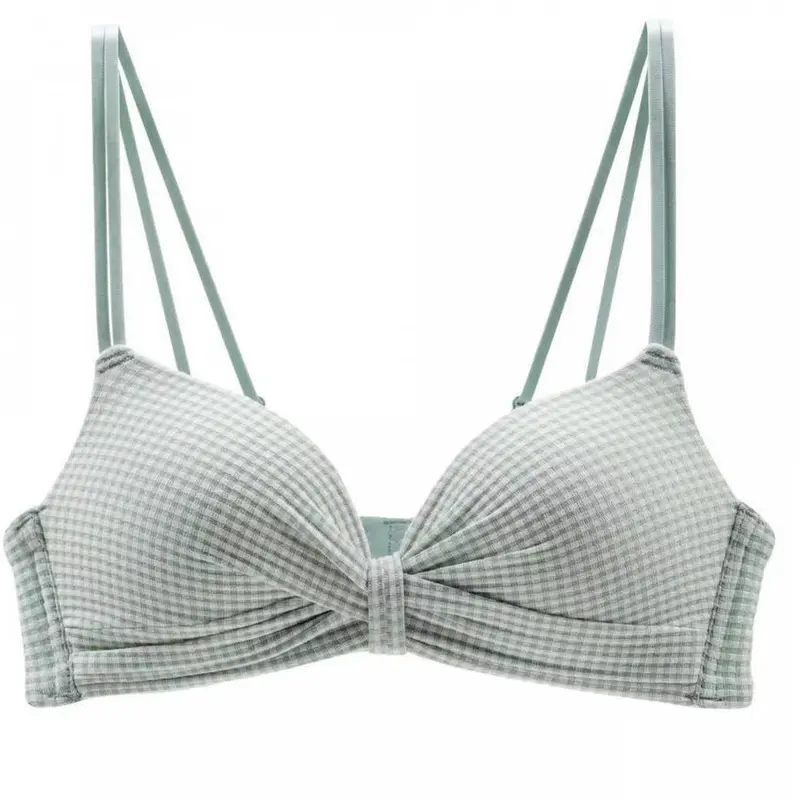 BH006 BH 90 Seamless Deep V Cross Women Bra Wanita 2
