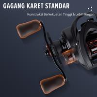 Gambar [OFFICIAL]SeaHunter Black Arrow BC Reel Pancing Baitcasting, 6+1 BB, 7.2:1 Gear Ratio, 4.5kg Max Drag, 20-level Magnetic Brake, 8pcs N35 magnet, Frame Nylon Tahan, Reel BC Laut Roda Umpan #Starfall - Kanan dari SeaHunter Tackle Store Kab. Tangerang 4 Tokopedia