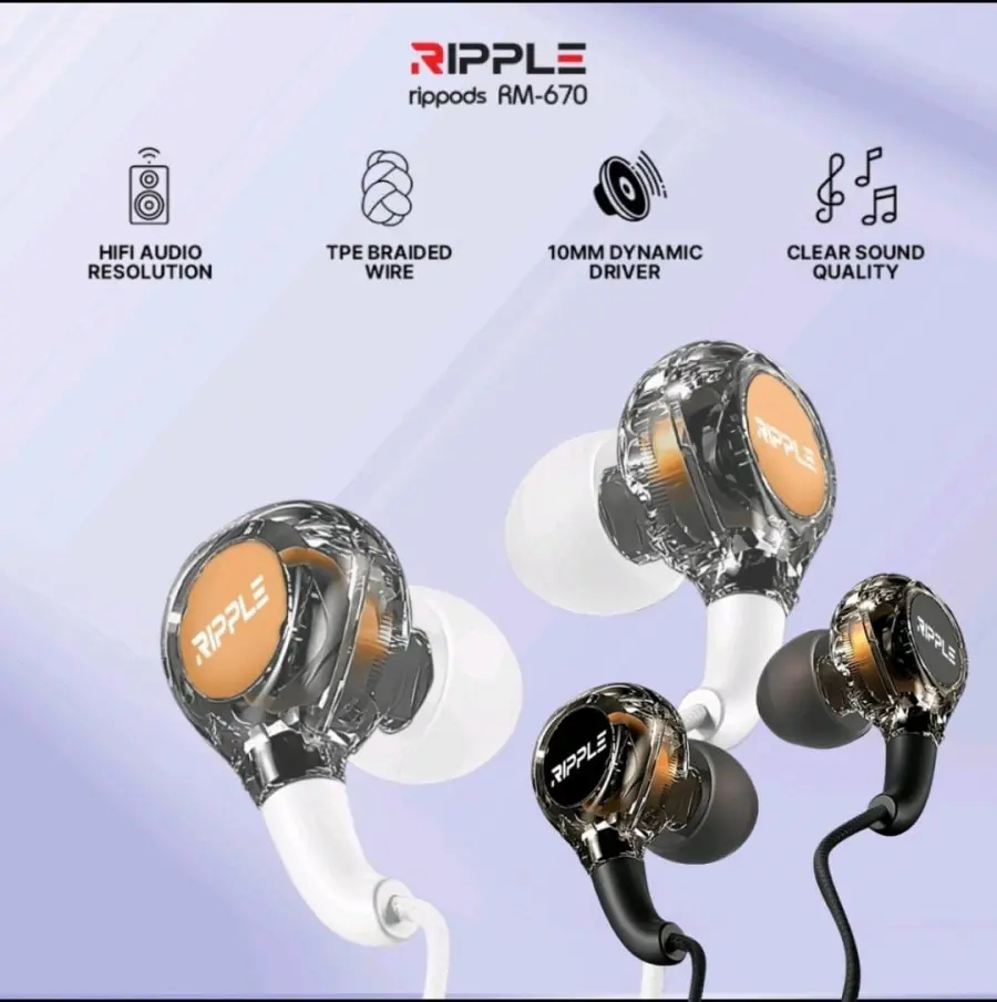 RIPPLE EARPHONE KABEL AUDIO REP-670