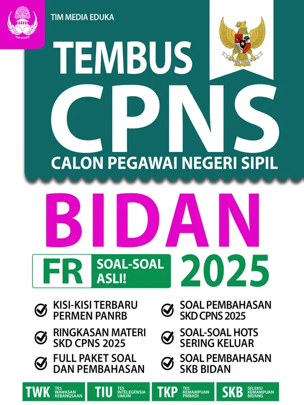 Buku TEMBUS CPNS DOKTER/BIDAN/PERAWAT/APOTEKER 2025 - READY STOCK 3