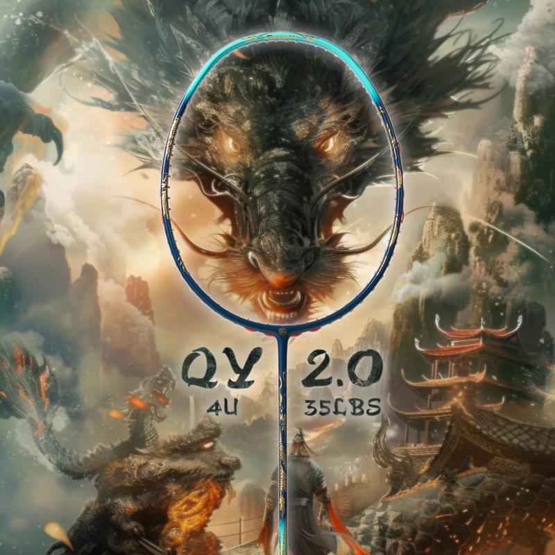 ALP QY 2.0 được làm bằng vật liệu sợi carbon đầy đủ T1100 Vợt tấn công chuyên nghiệp,được trang bị công nghệ MXH bất đối xứng 100% nguyên bản Thích hợp cho học sinh và cầu lông chuyên nghiệp được bán bởi ALPSPORT vợt vs rồng văn