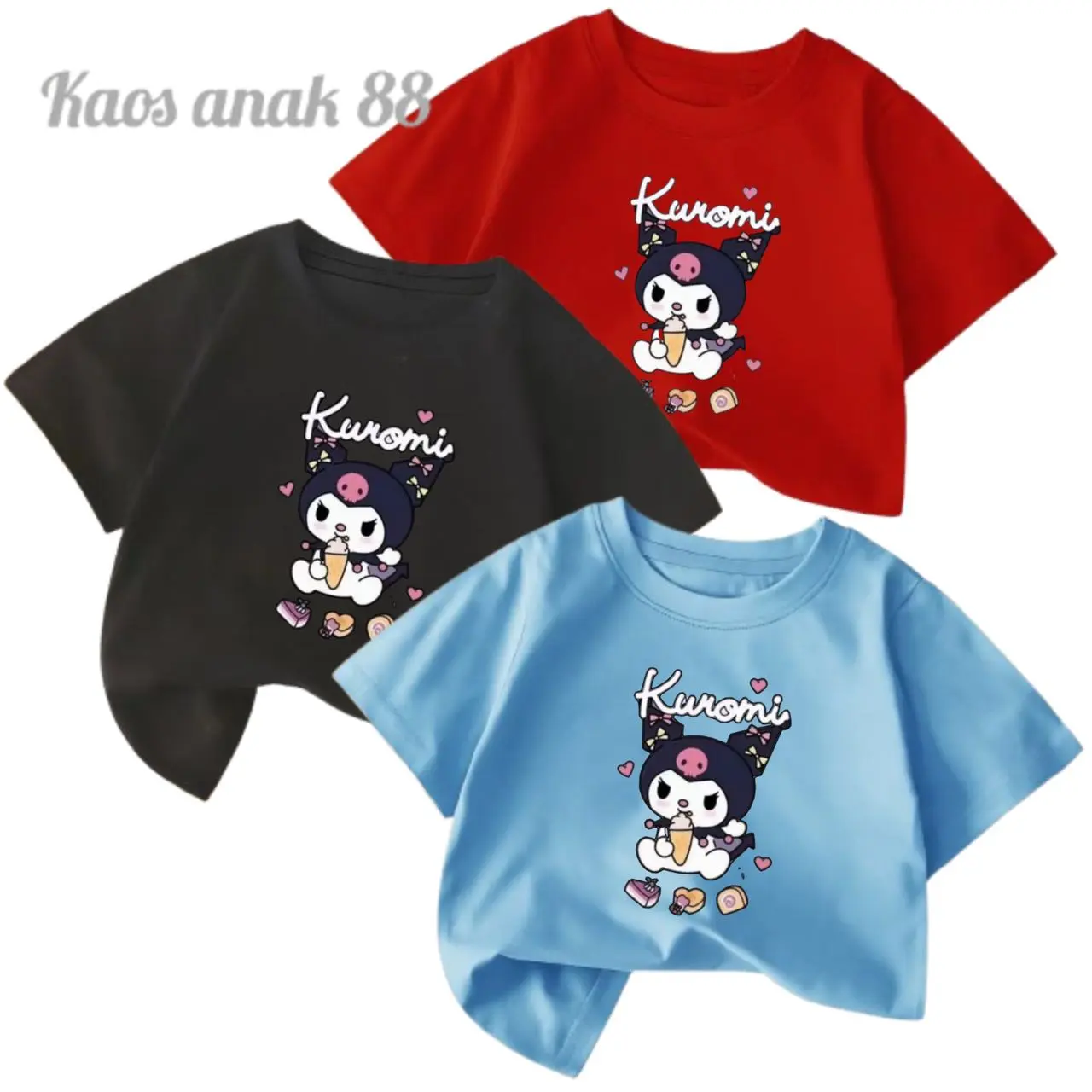 tshirt kaos distro anak lengan pendek untuk umur 2-16 tahun cowok cewek unisex terbaru pakaian balita laki-laki perempuan uniseks termurah baju atasan bayi pria wanita fashion kids baby trendy tren terkini Katun