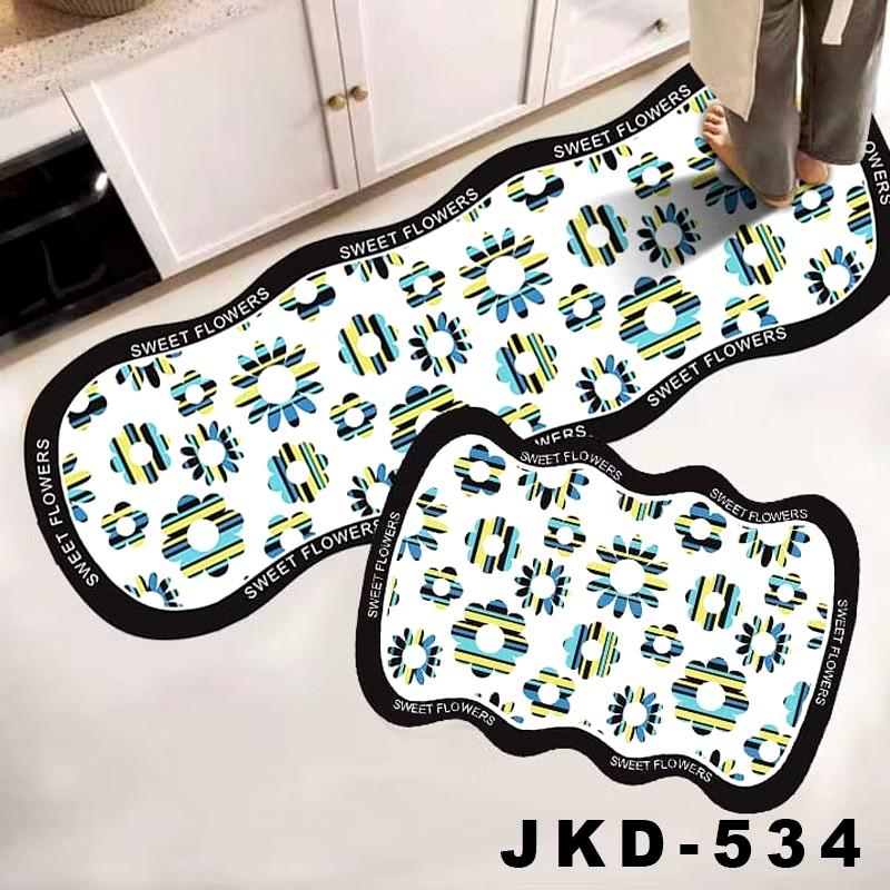 Product Introduction of Keset Dapur 2 in 1 Door Mat Trendy Keset Kaki Dapur Kamar Tebal Anti Slip rumbai 19