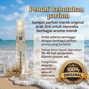Parfum 2ML: Wewangian Random Brand dan Random Fragrance Type, Ukuran Praktis yang Mudah Dibawa