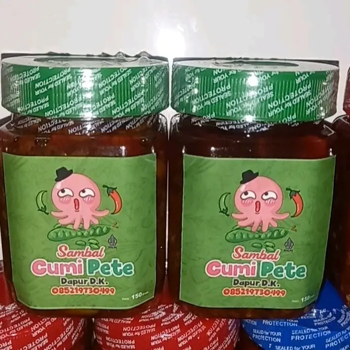 Sambal Cumi+Pete | by Dapur D.K. (150ml)
