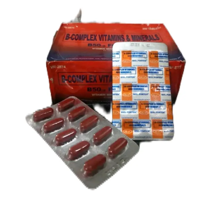 B-Complex Vitamin And Minerals Ayam Laga B50 Forten Lengkap Extra Doping 1 kapsul