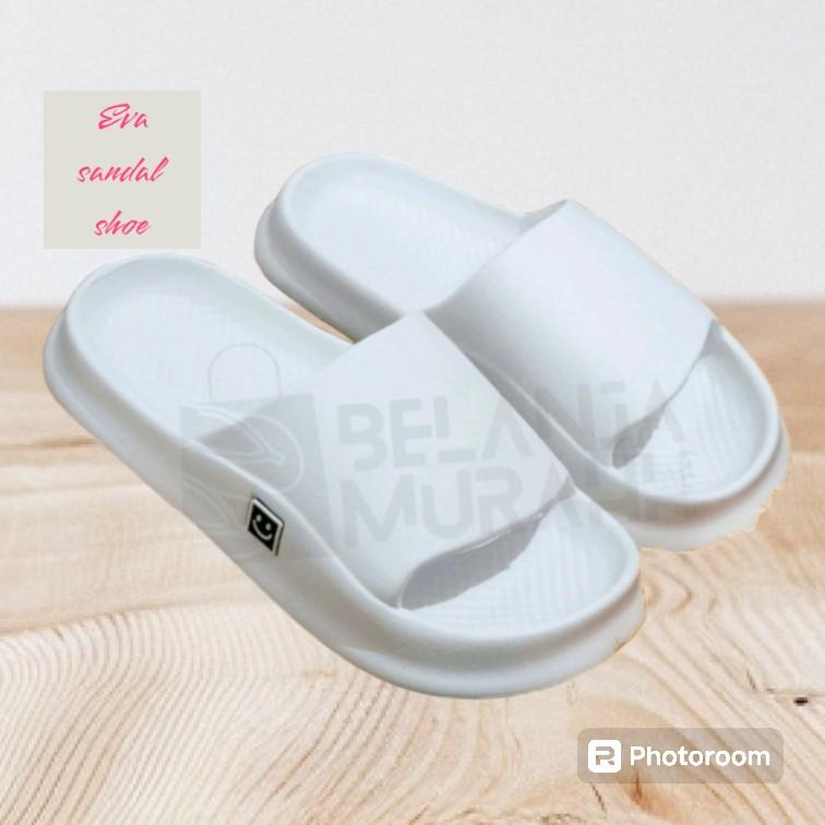 Product Introduction of Eva sandal pria / wanita slip on size 36-44 full karet / eva sendal unisex Hitam Pink Putih 4