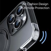 Gambar [BUY 1 GET 2] Momax Case for iPhone 16 Pro Max Magsafe Ring Stand + Tempered Glass Clear Anti Gores - Black,Clear, 16 Pro dari Momax Indonesia Kota Administrasi Jakarta Barat 4 Tokopedia