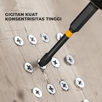 Gambar ID.BOIS Set mata obeng magnetik: set 6 buah (25-150 mm) atau set 10 buah mata bor Phillips S2 baja paduan anti selip tugas berat 65 mm. - 6pcs(25-150mm) dari ID.BOIS Kab. Tangerang 3 Tokopedia