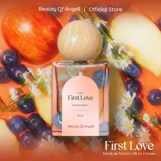 Beauty of Angel First Love Extrait de Parfume | Parfum unisex premium longlasting Pear Perfume Cair Wangi Vanila Peony Elegant Orange Box 3
