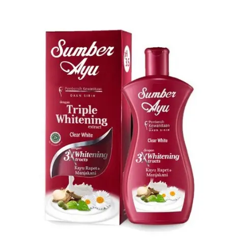 Sumber Ayu Clear White Triple Whitening Extract Sabun Sirih BPOM / BISA COD Box Feminine Hygiene KeWanitaan Manjakani KeWanitaan Pencerah Perawatan Membersihkan Keputihan