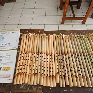 seruling bambu/suling bambu 6 lubang/alat musik tradisional/ Suling dangdut/suling sunda/suling degung