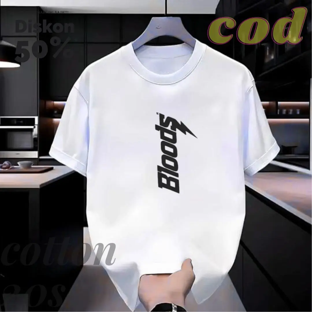 DN STORE SHOP Baju Kaos Atasan Distro Pria Wanita BLDS black cootun 20S Unik Tebal Nyaman Kain