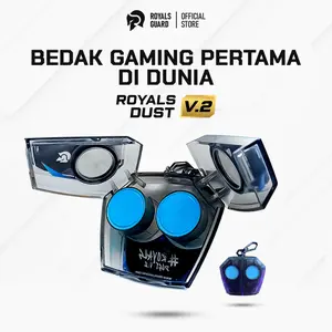 Royals Dust V2 Bedak Gaming Premium Diformulasikan Untuk Pro Players Instant Activation Ultra Fine Compact Portable Built to Last Pro Level Performance - Remot