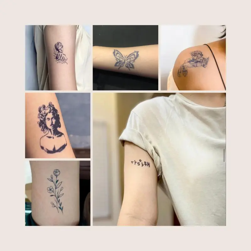 Fruit Ink Tatto Oldschool 1 By Inkmelab - Tato Temporer Bertahan 2-3 Minggu 5