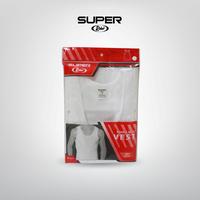 Gambar Super Rider Vest - Singlet Pria SR224BP Warna Putih isi 1 Pcs - S dari Rider_Underwear Kota Administrasi Jakarta Barat 4 Tokopedia