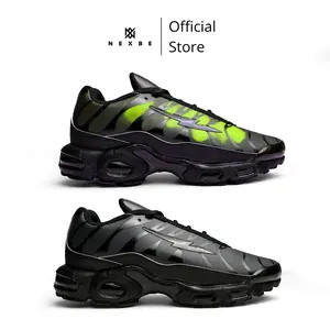 NEXBE THUNDER THERMO Green Full black Sepatu Bunglon Sneakers pria dan wanita Casual