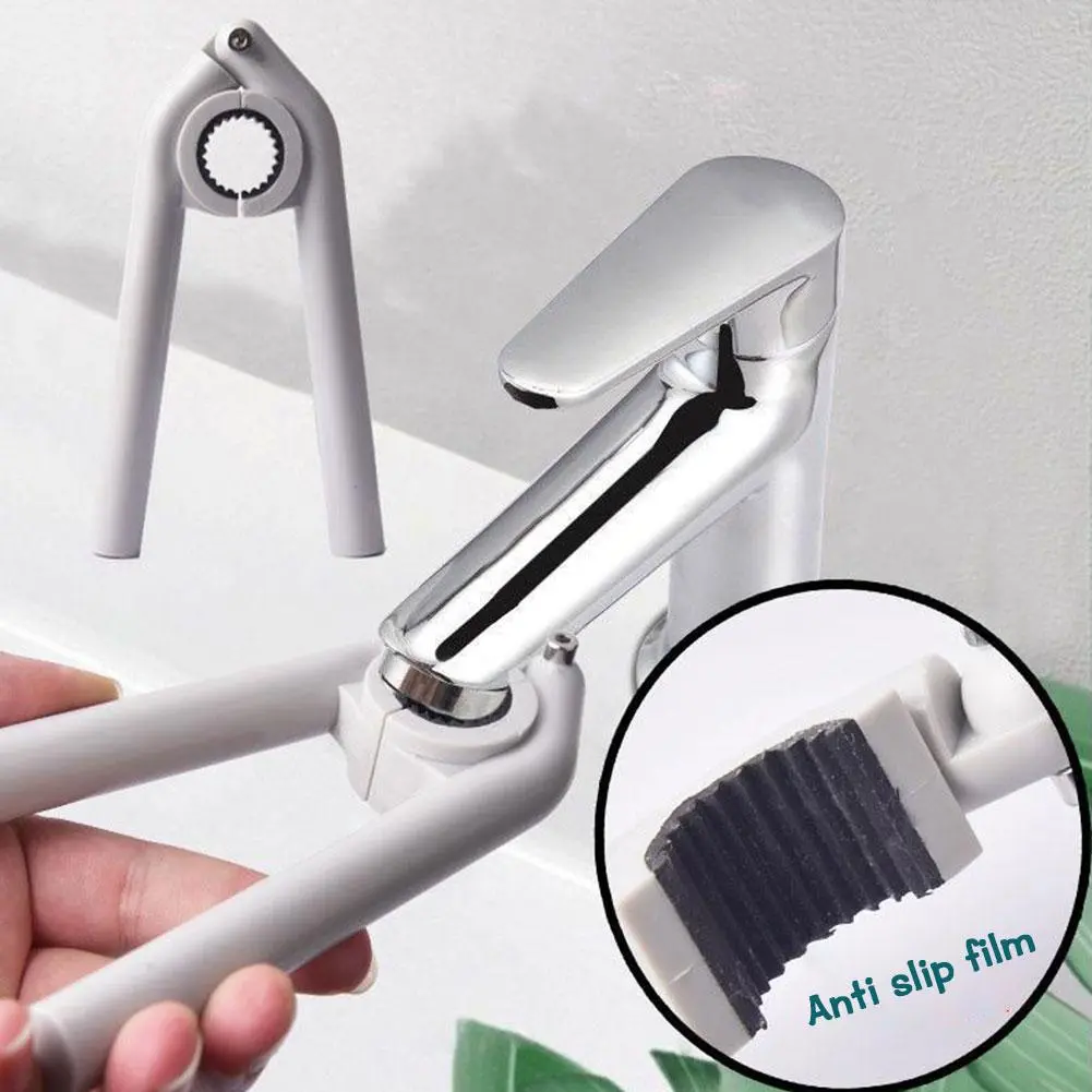 Faucet Bubbler Wrench Kitchen Basin Outlet Nozzle Filter Tool Disassembly Device Anti Slip K4J8