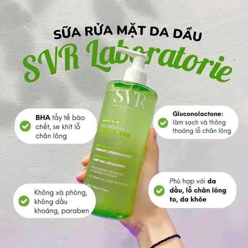 Sửa rửa mặt dành cho da dầu mụn chai lớn 400ml