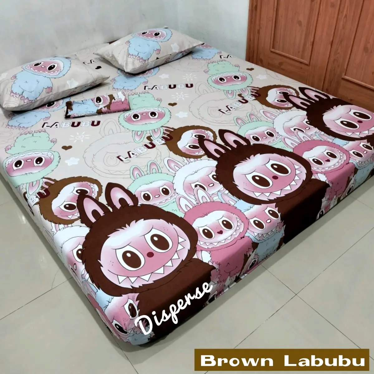 SPREI homemade murah ukuran 180x200x20 kasur king ukuran 6 kaki Bantal Guling sprei  180x200 sprei