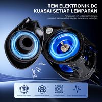 Gambar [OFFICIAL] SeaHunter joran pancing set Blue Shark DC dan Black Arrow Tele Telescopic joran casting reel baitcasting set - 1.5M , Kiri  dari SeaHunter Indonesia Kab. Tangerang 5 Tokopedia