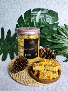 KUE KERING KASTENGEL KEJU HOMEMADE TOPLES TABUNG 600 ML 800 ML KASTANGEL MAKANAN CEMILAN COOKIES Snacks HALAL PREMIUM