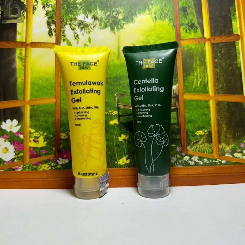 [BPOM] THE FACE Temulawak Centella Exfoliating Gel (50ml) - Gel Eksfoliasi Wajah 0