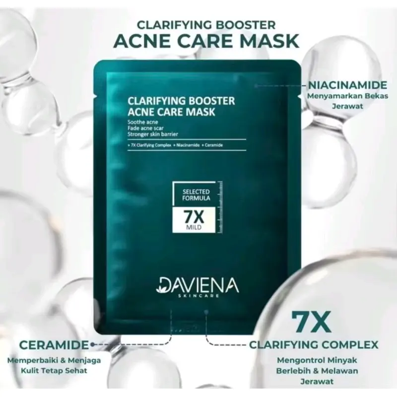 DAVIENA SKINCARE Clarifying Booster Acne Care Mask