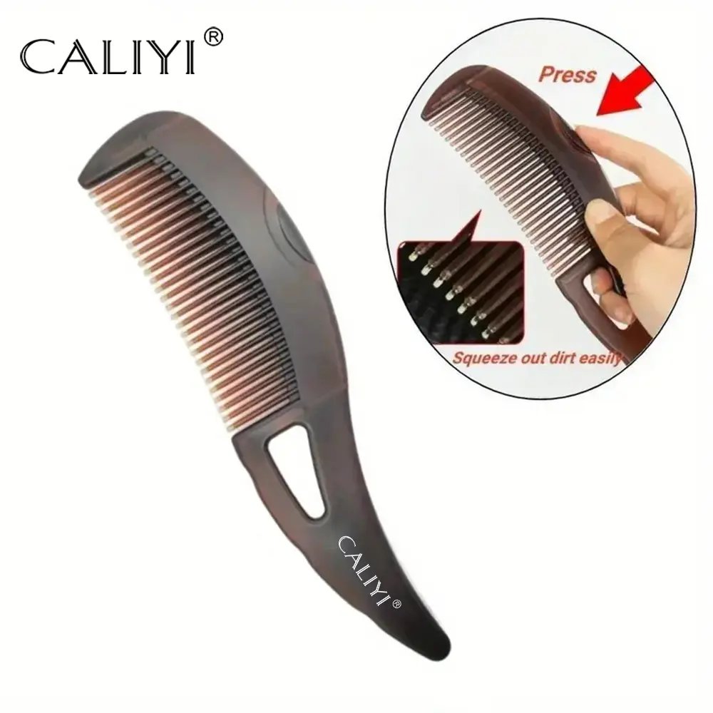 Anti-Dandruff No-Shampoo Scalp Cleansing Comb Scalp Massage Hair Brush Comb Portable Hair Tools Remove grease