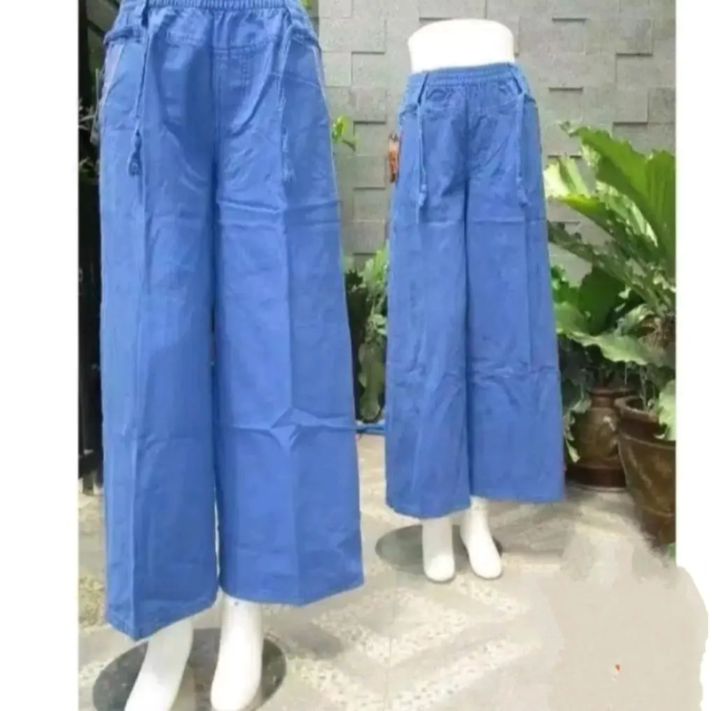 CELANA KULOT JEANS / CELANA PANJANG WANITA / CELANA JEANS / KULOT JEANS Fit Semi