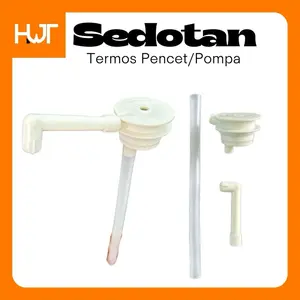 Selang / Sedotan Termos Pompa Pencet Air Panas Plastik - Praktis Aman dan Universal