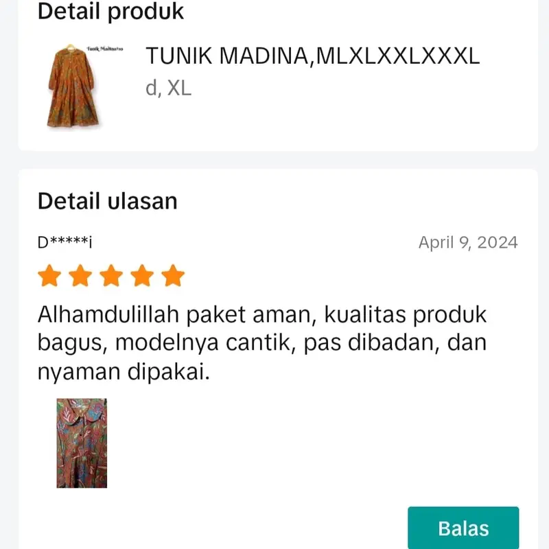 TUNIK MADINA,MLXLXXLXXXL,KATUN Muslim 6