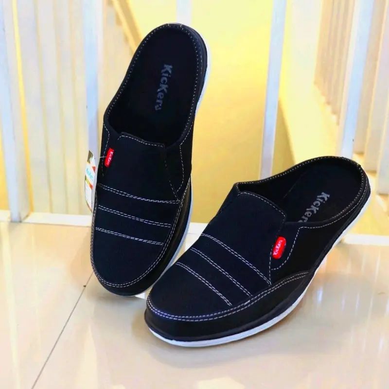 Promo cuci gudang / sepatu pria / sepatu slop / slop pria Shoes Karet 1