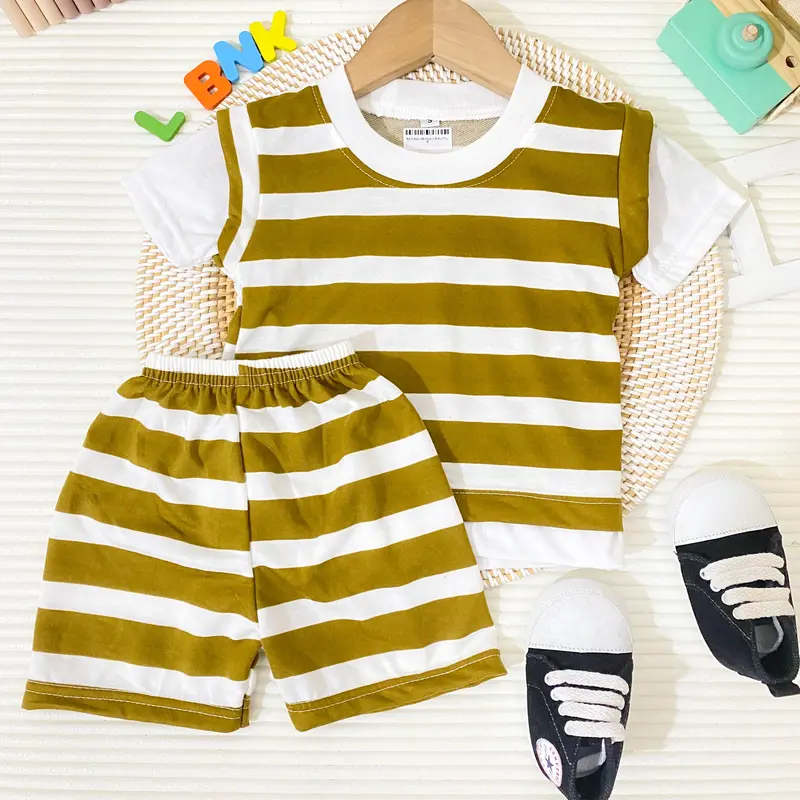 Babynkids Setelan Anak Laki Laki SALUR KEKINIAN 0-5 TAHUN 1