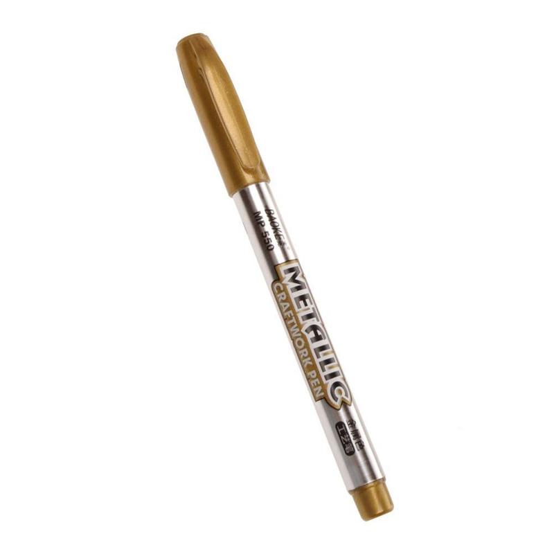 Product Introduction of 1pcs Craft Pen Marker Pen Signature Pen Metallic Luster Signature Quality Durable Constant Good W3O9 15