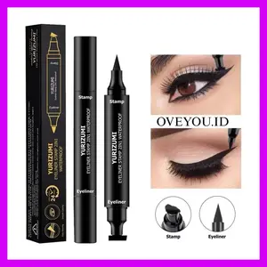 Eyeliner Stamp 2in1 Anti Air Tahan Lama Waterproof - Liquid