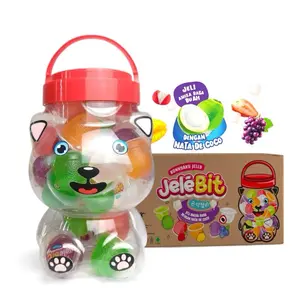 1 TOPLES JELLY BIT motif kucing berat 600gr isi 40pcs