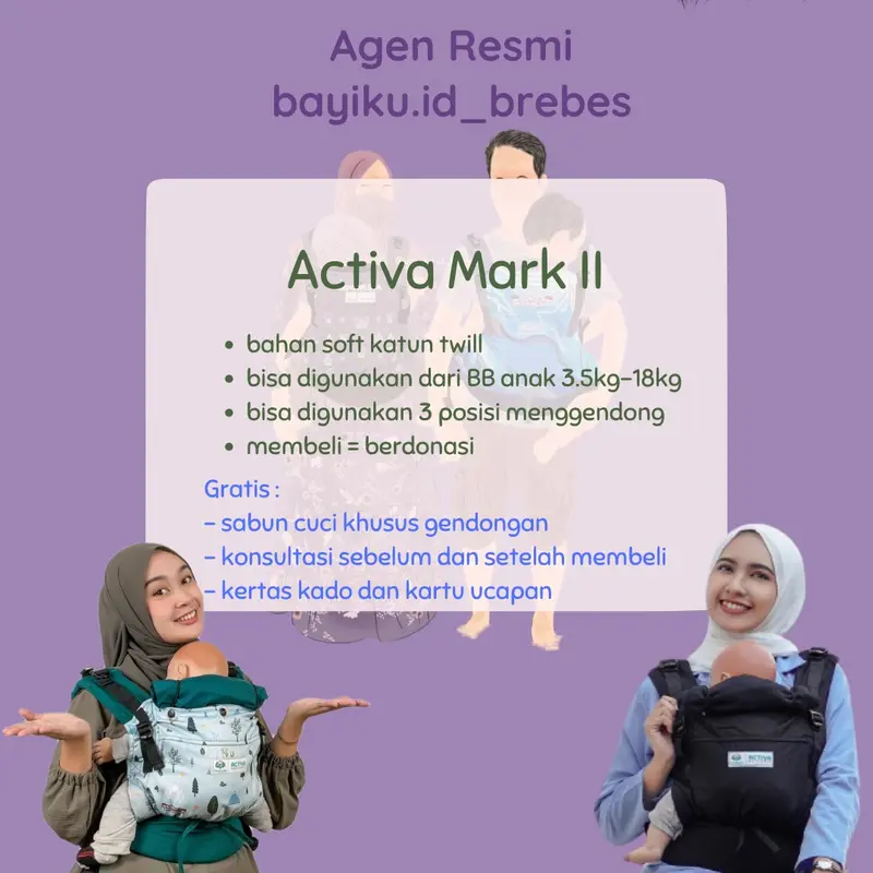 Activa Mark II Solid activa mark 2 Gendongan mshape ssc 0
