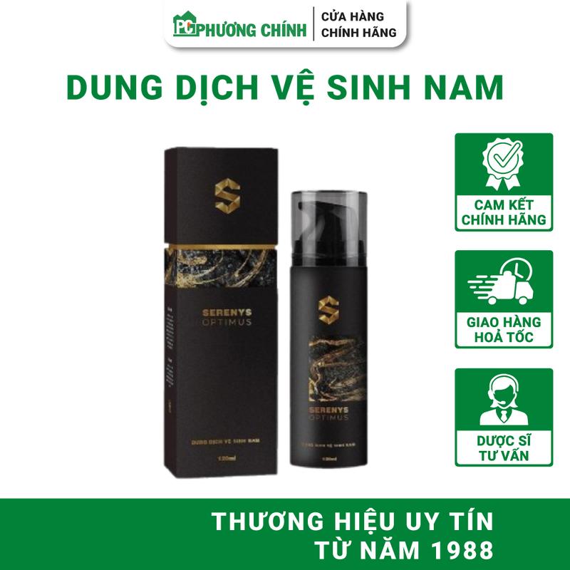  Dung Dịch Vệ Sinh Nam Serenys Optimus Giúp Làm Sạch Nhẹ Nhàng Khử Mùi Hôi Duy Trì Độ Ẩm Vùng Kín 120ml 